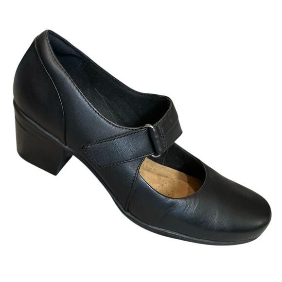 Clarks Shoes - Clarks Collection Emslie Lulin Mary Jane Heels Black, Size 8.5
